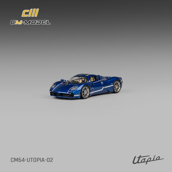 Utopia出品 ETA: Jan 2026 ] CM Model 1/64 Pagani Utopia Carbon Black