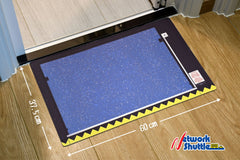 Mat - Wheelchair Ramp (Dark Blue Flooring with Red Lettering)