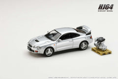 (Pre-Order) 1/64 Hobby Japan HJ641064AS Toyota Celica GT-Four WRC Edition (ST205) Sliver
