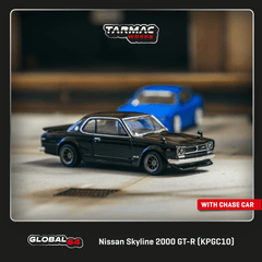 (Pre-Order) 1/64 Tarmac T64G-043-BK Nissan Skyline 2000 GT-R (KPGC10) Black