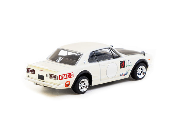 1/64 Tarmac T64G-043-WH2 Nissan Skyline 2000 GT-R (KPGC10) White