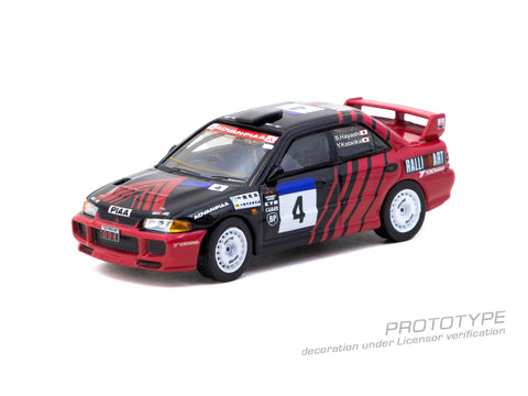 (Pre-Order) 1/64 Tarmac T64G-050-98CR04 Mitsubishi Lancer Evolution III China Rally 1998 Yoshihiro Kataoka/ Satoshi Hayashi