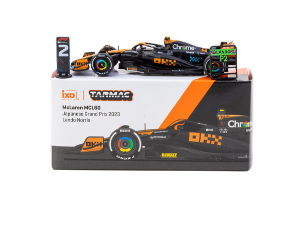 1/64 Tarmac T64G-F070-LN3 McLaren MCL60 Japanese Grand Prix 2023