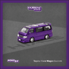(Pre-Order) 1/64 Tarmac T64R-078-PU Toyota Hiace Wagon Custom Purple