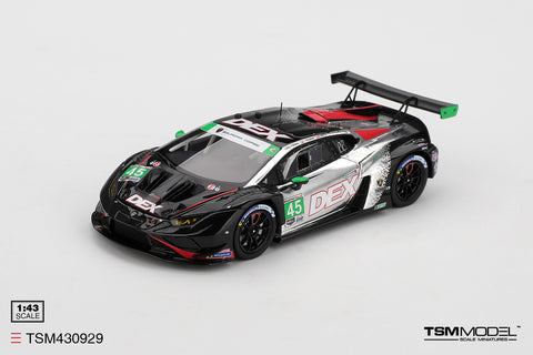 (Pre-Order) 1/43 TSM TSM430929 Lamborghini Huracan GT3 EVO2 #45 DEX Wayne Taylor Racing 2025 IMSA Chevrolet Grand Prix Class Winner