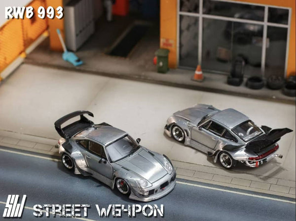 1/64 Street Weapon SWP993GTWR RWB 993 GT Wing Raw LHD