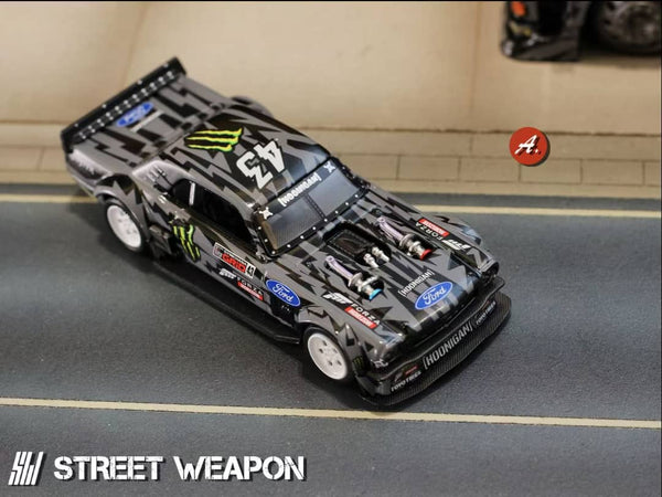 Pre-Order) 1/64 Street Weapon SWFMMF Ford Mustang Hoonicorn