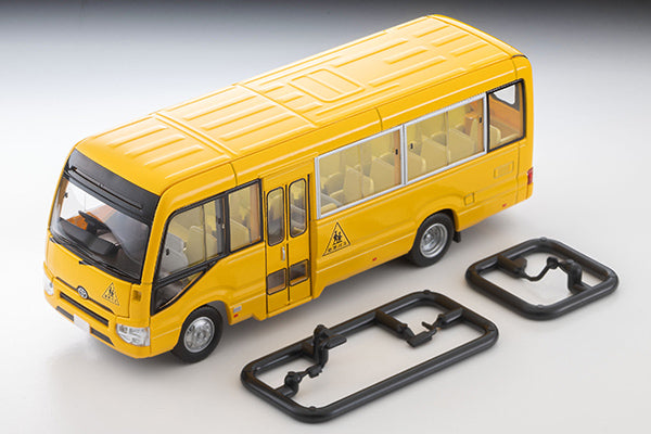 Miniature 1:64 Toyota Coaster Bus Dorée XCarToys - Modèle Diecast En Boîte
