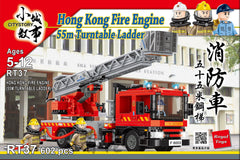 Royal Toys Citystory RT37 Hong Kong Fire Engine 55m Turntable Ladder