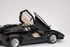 1/43 AUTOART 54532 Lamborghini Countach 5000 S (Black) (with Openings)