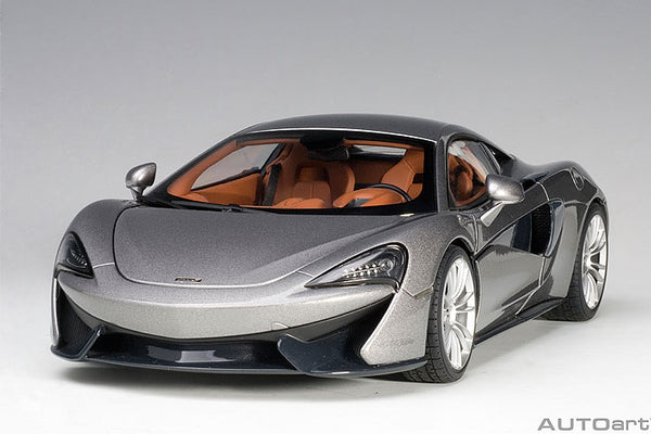 1/18 AUTOART 76043 McLaren 570S (Blade Silver/ Silver Wheels