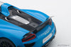 1/18 AUTOART 77924 Porsche 918 Spyder Weissach Package (Riviera Blue)