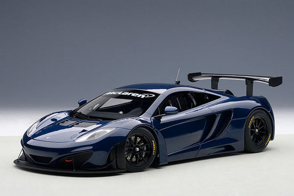 自動車 1/18 AUTOart McLAREN 12C GT3 #0001 1/18 AUTOart MCLAREN 12C GT3 (BLUE/ORANGE PAINT SCHEME) Diecast