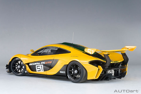 1/18 AUTOART 81544 McLaren P1 GTR Geneva Motor Show 2015 (Yellow