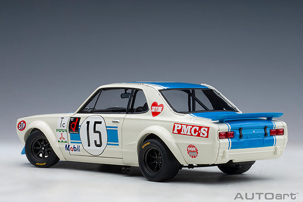 1/18 AUTOART 87276 Nissan Skyline GT-R (KPGC-10) Racing 1972 K