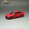 (Pre-Order) 1/64 CM Model CM64-RS7-02 Audi RS7 Sportback 2022 Red