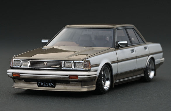 1/43 Ignition Model IG0682 Toyota Cresta Super Lucent (GX71) White/ Gold