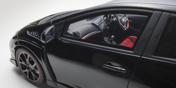 Honda Civic Type R ミニカー ブラック KSR18022BK Amazon.co.jp: PAUDI MODEL 1/18 ミニカー 2023 Civic TYPE-R
