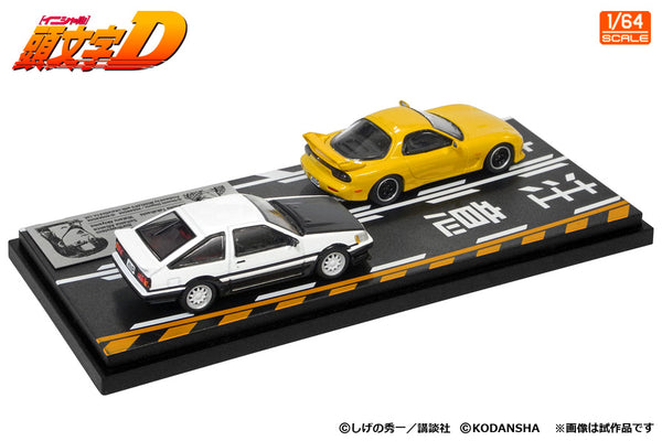 希少！INITIAL D AE86 ミニカー 1/64 Hobby Japan HJ643008DC Toyota SPRINTER TRUENO GT APEX AE86