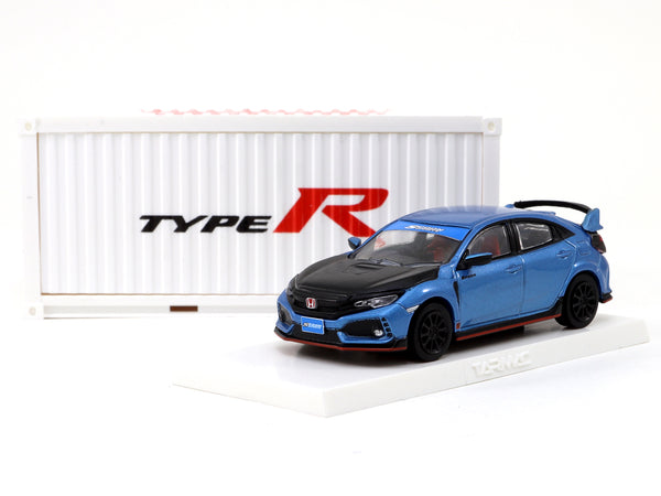 tarmac 1/64 ホンダ シビック タイプR FK8 EK9 1/64 Tarmac T64-014-BLE Honda Civic Type R FK8 Brilliant Blue w