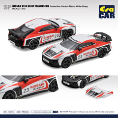 (Pre-Order) 1/64 Era Car SP142 Nissan GT-R50 by Italdesign Production Version Nismo White Livery