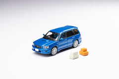 (Pre-Order) 1/64 Model Model MM64-SG9-001 Subaru Forester SG9 STi Blue