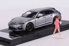 1/64 Liberty64 LP971SG Porsche 971 Panamera Sport Turismo Turbo S Silvergrey