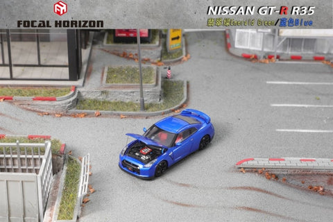 1/64 Focal Horizon FHNR35BL Nissan GT-R R35 Blue