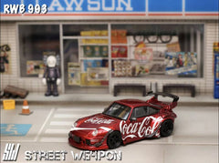 (Pre-Order) 1/64 Street Weapon SWP993GTWC RWB 993 GT Wing Coke LHD