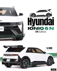 (Pre-Order) 1/18 OttOmobile OT1227 Hyundai Ioniq 5N DK Edition 2025 Atlas White Matt