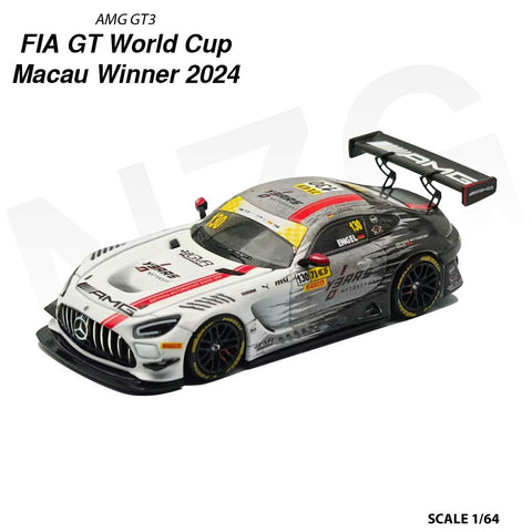 1/64 KILO Works 114600003 Mercedes-AMG GT3 FIA GT World Cup Macau Winner 2024 Years Motorsports #130