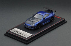 1/64 Ignition Model IG1860 Toyota Supra (JZA80) RZ Blue Metallic