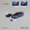 (Pre-Order) 1/64 CM Model CM64-35RR-16 Nissan LBWK 35GT-RR Magic Purple/ Carbon