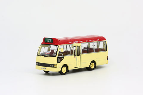 (Pre-Order) 1/64 Toyota Coaster BB42R 16 Seats - HT3738 Dest. Castle Peak Road