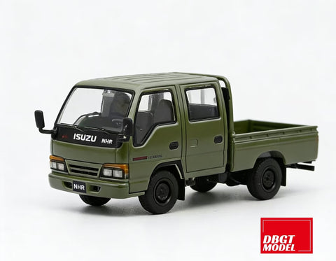 (Pre-Order) 1/64 DBGT Model DMINHR93AG Isuzu NHR 1993 Army Green LHD