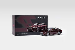 (Pre-Order) 1/64 Massdi LEX1102 Lexus LS500h Wine Red
