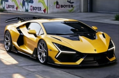 (Pre-Order) 1/64 Alloy Art AALRY Lamborghini Revuelto Duke Yellow