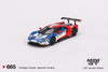 1/64 Mini GT MGTS0010 Ford GT LMGTE Pro 2019 24 Hrs of Le Mans Ford Chip Ganassi Team 4 Cars Set