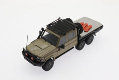 (Pre-Order) 1/64 Autobots Models AMTLC796X6SA2 Toyota Land Cruiser LC79 6x6 Sands LHD