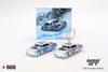 1/64 Mini GT MGT00888-L Lincoln Capri Christmas Hot Rod by Tim Sadchikov 2024 Christmas Edition LHD