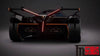 (Pre-Order) 1/64 LeManFang LMFLLBK Lamborghini Lambo V12 Vision GT Metallic Black