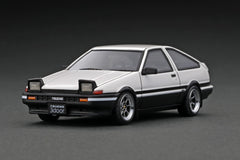 1/43 Ignition Model IG2942 Toyota Sprinter Trueno 3Dr GT Apex (AE86) White/ Black