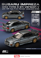(Pre-Order) 1/64 JDM64 HJDM006-21 Subaru Impreza WRX Type R Sti Version w/ WR Type Front Bumper Cool Gray