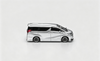 (Pre-Order) 1/64 Model Model MM64-ALPHARD-004 Toyota Alphard Customized Version Liquid Metallic Silver