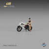 (Pre-Order) 1/64 CM Model CM64-F3ROSSO-03 MV Agusta F3 Rosso White w/ Figurine