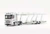 (Pre-Order) 1/64 GCD 401 Mercedes-Benz Actros Double Deck Trailer Silver LHD