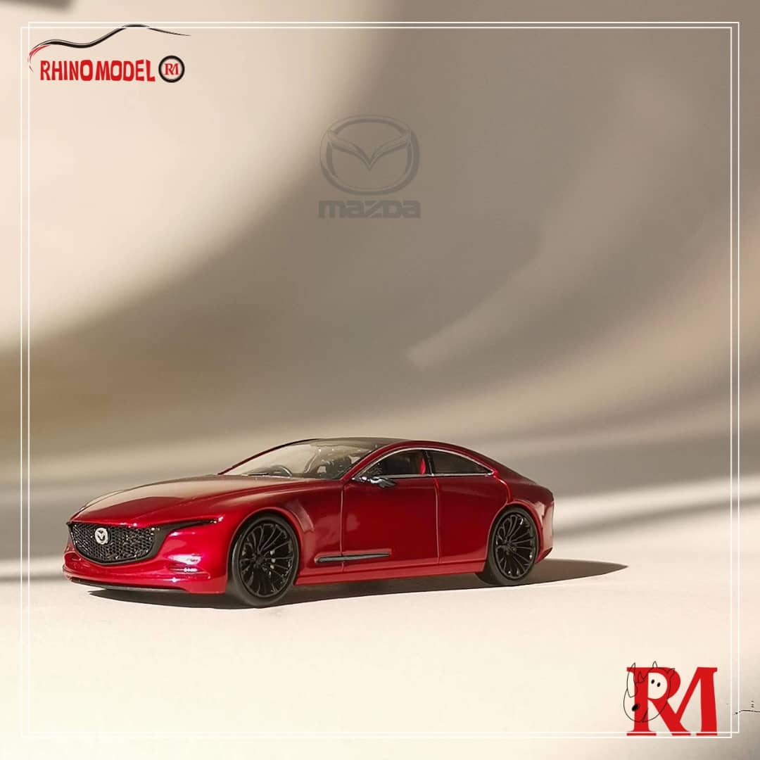 ミニカー MAZDA VISION COUPE 1/43 Mazda VISION-COUPE 2017 Metallic Gray (Diecast Car