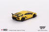 (Pre-Order) 1/64 Mini GT MGT00563-R Lamborghini Aventador SVJ New Giallo Orion RHD
