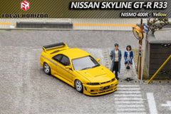(Pre-Order) 1/64 Focal Horizon FHNSR33Y Nissan Skyline GT-R R33 Nismo 400R Yellow