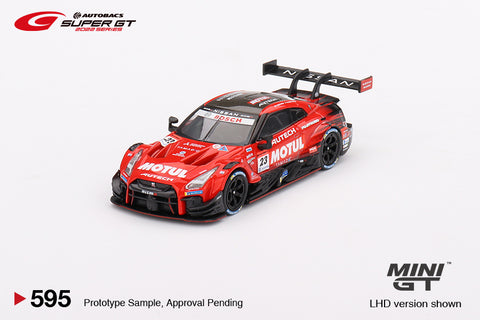 (Pre-Order) 1/64 Mini GT MGT00595-L Nissan GT-R Nismo GT500 #23 Nismo 2021 Super GT Series LHD